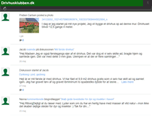 Tablet Screenshot of drivhusklubben.dk